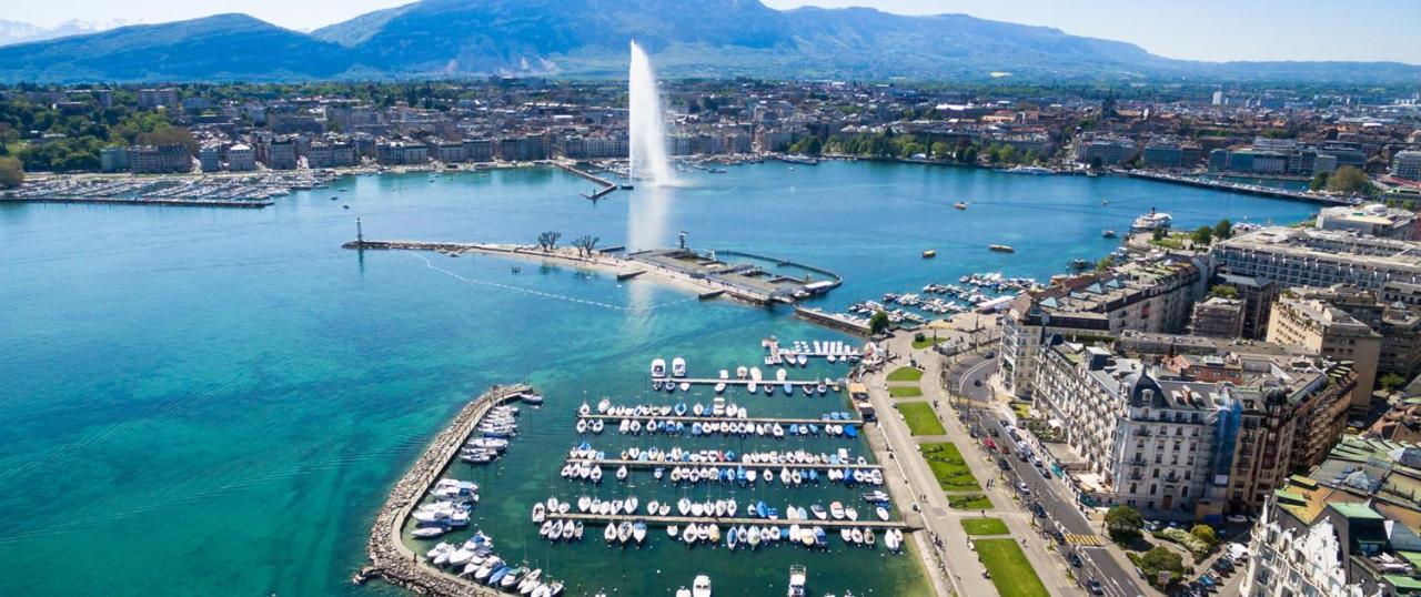 Appartement Le Leman エクヌヴェクス エクステリア 写真