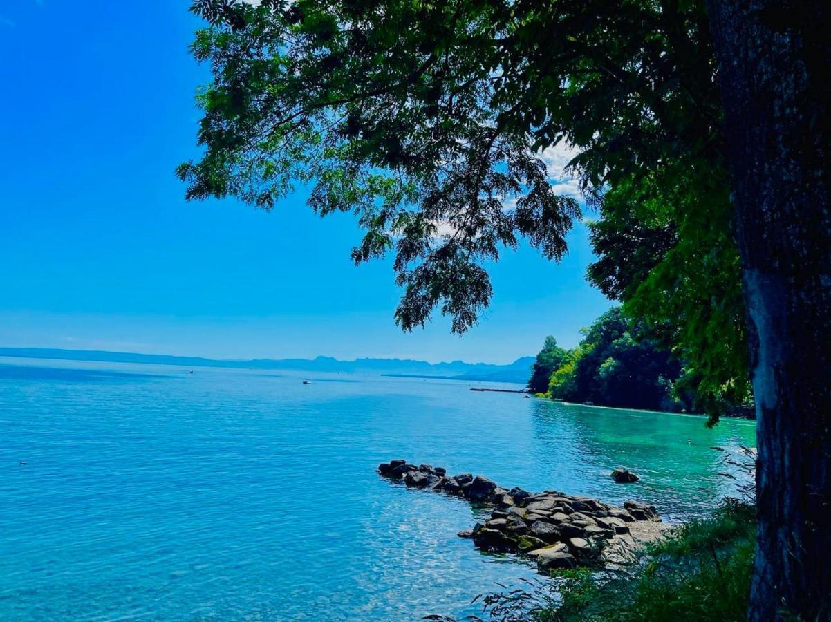 Appartement Le Leman エクヌヴェクス エクステリア 写真