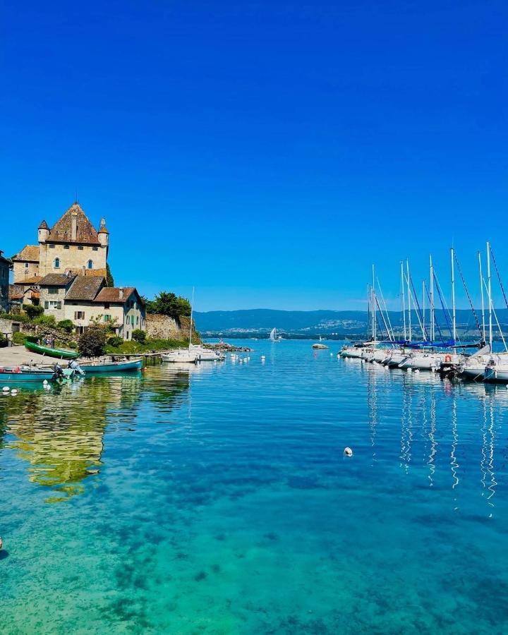 Appartement Le Leman エクヌヴェクス エクステリア 写真