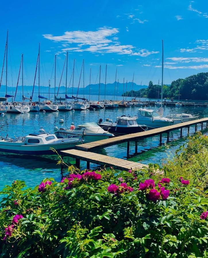 Appartement Le Leman エクヌヴェクス エクステリア 写真