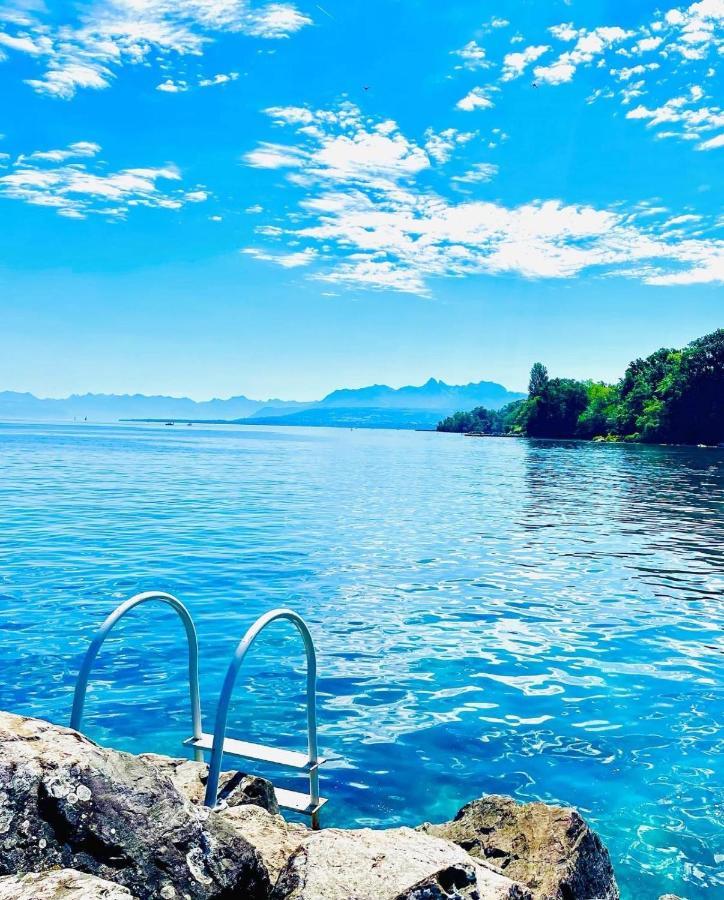 Appartement Le Leman エクヌヴェクス エクステリア 写真